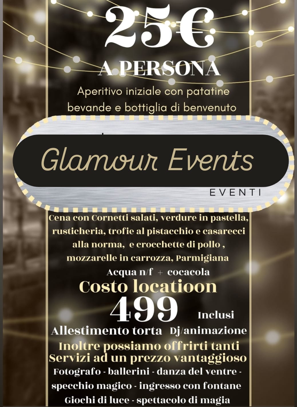 Sala eventi Catania