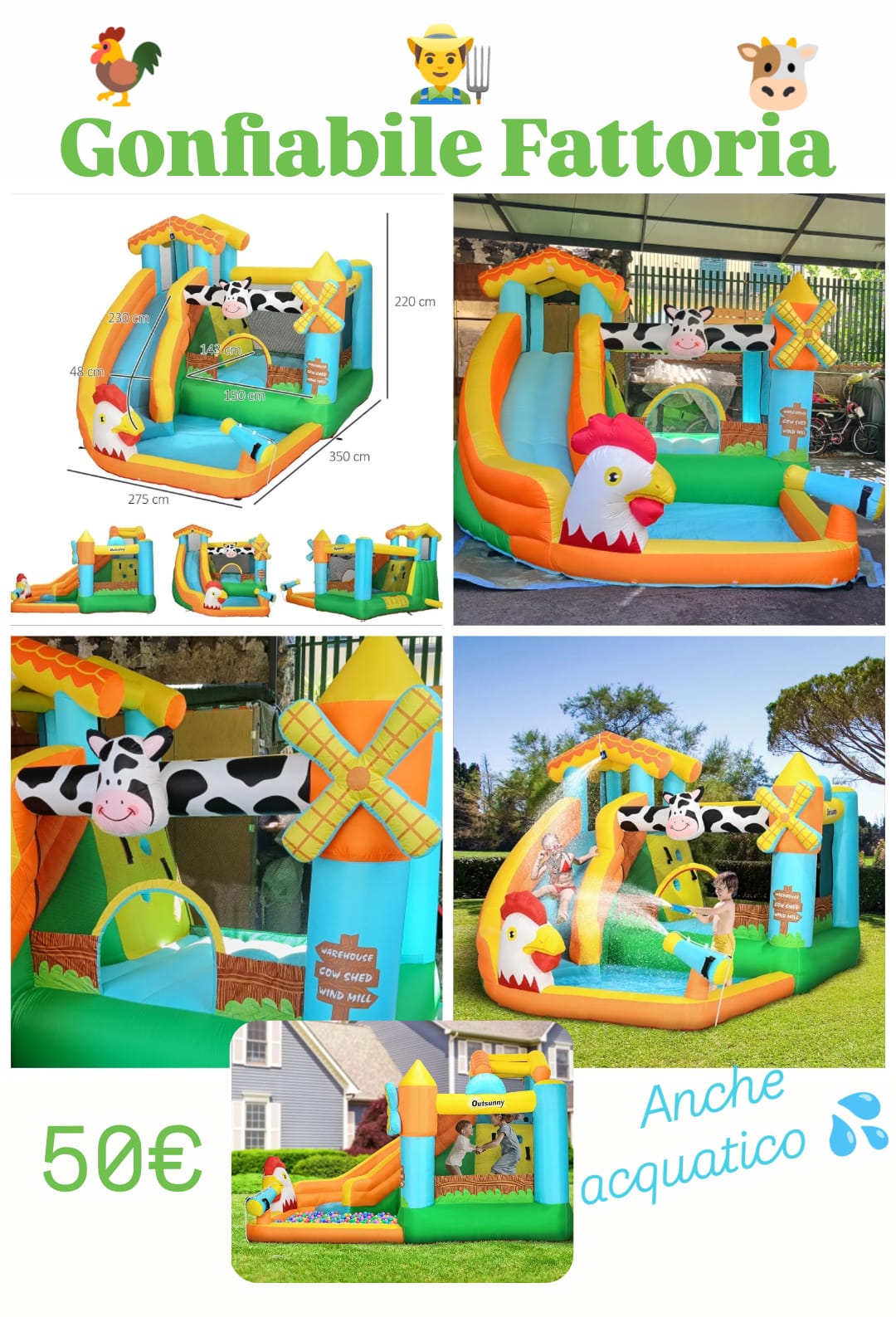 Gonfiabile Fattoria