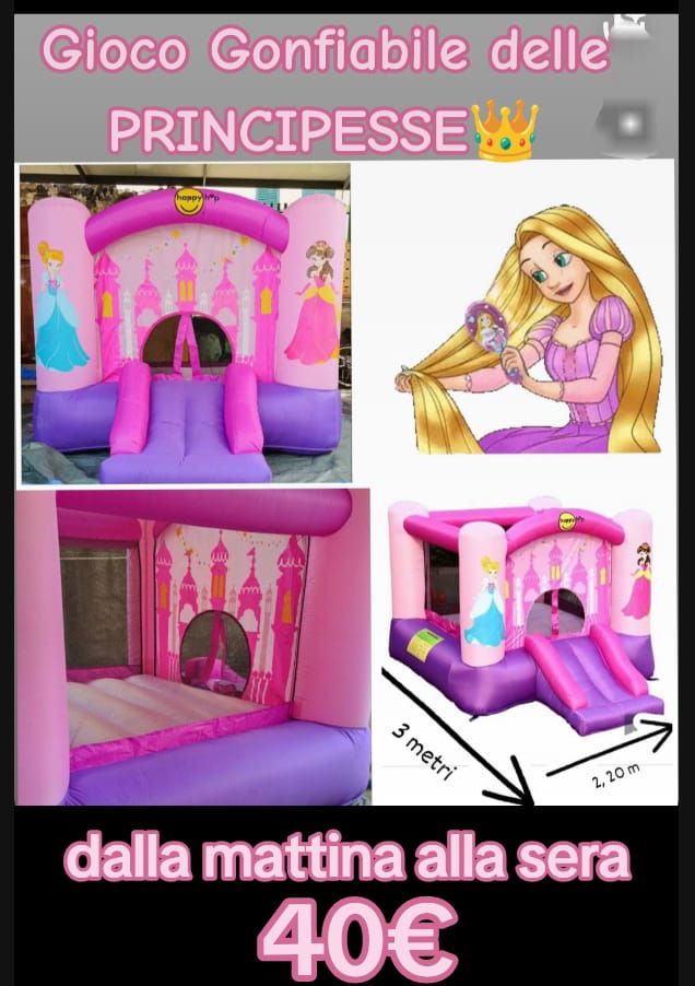Gonfiabile Principesse
